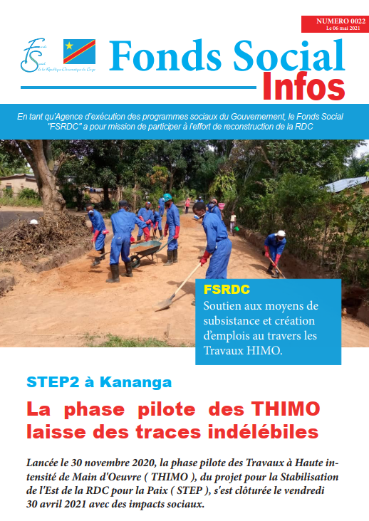 STEP2 Kananga: La phase pilote des THIMO laisse des traces indélébiles